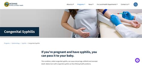 Congenital Syphilis North Carolina Health News