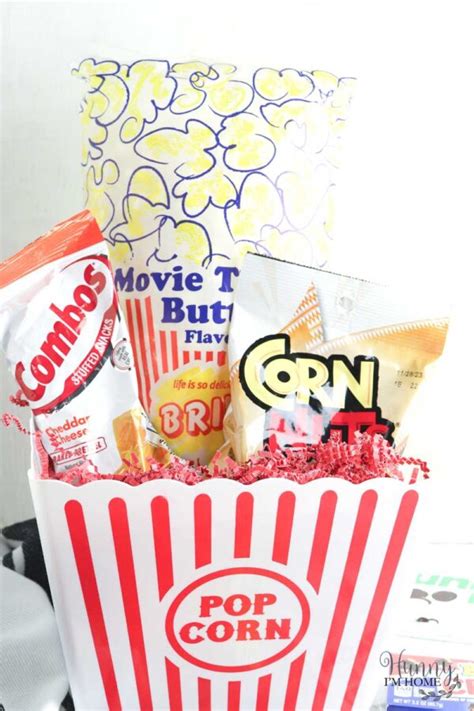 Quick & Easy Dollar Tree Movie Night Gift Basket