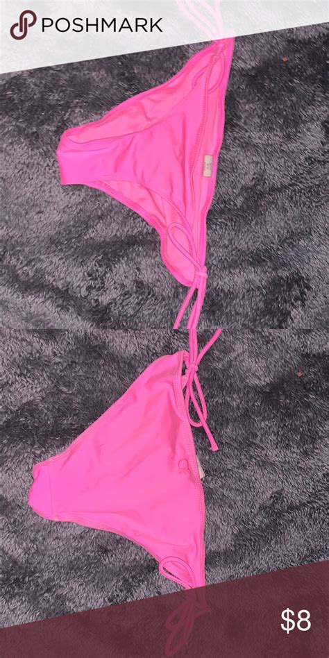 Pink Bikini Bottoms These Are Pink Tying Bikini Bottoms Op Swim Bikinis