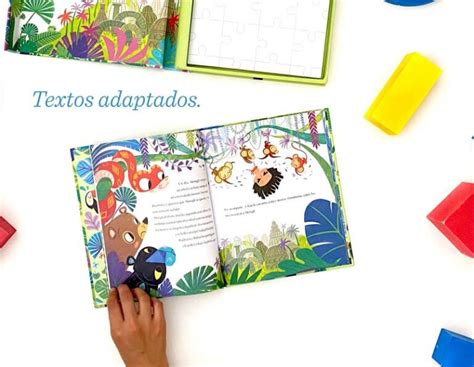 El libro de la selva cuento con puzzle El Almacén de Cuentos