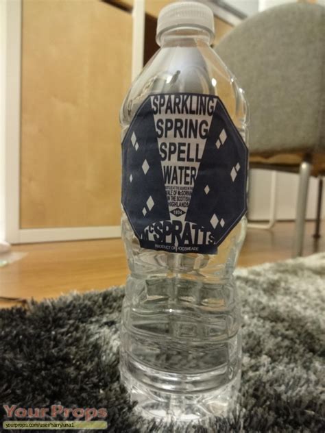 Harry Potter movies McSpratt's Sparkling Spring Spell Water Bottle replica movie prop