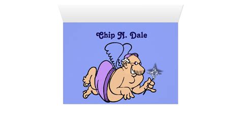 Funny Fairy Godmother Birthday Card With Hunk Zazzle