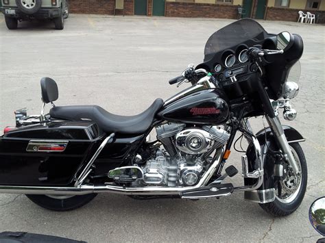 2008 Harley Davidson FLHT Electra Glide Standard Black Janesville