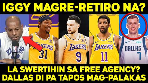 Lakers Swertihin Ba Ngayong Free Agency IGGY Mag Retiro Na Sa NBA