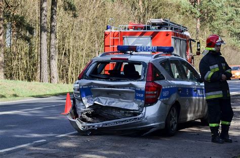 Wypadek Z Udzia Em Policji Foto Wideo