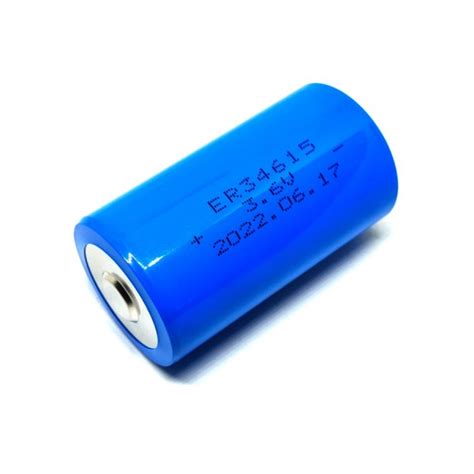 Baterai Lithium LiSOCl2 ER34615 3 6V 19000mAh 19Ah D Size Battery