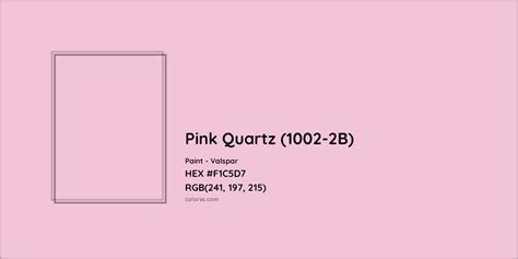 Valspar Pink Quartz 1002 2b Paint Color Codes Similar Paints And