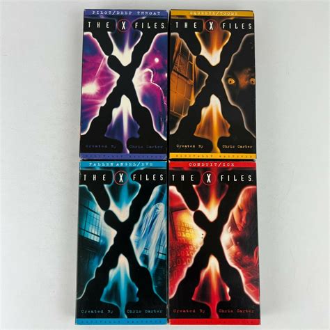 The X Files VHS Video 8 Tape Lot 1