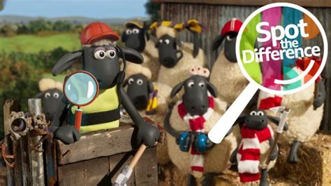 Shaun The Sheep Spot The Difference Game Cbbc Cbbc Bbc