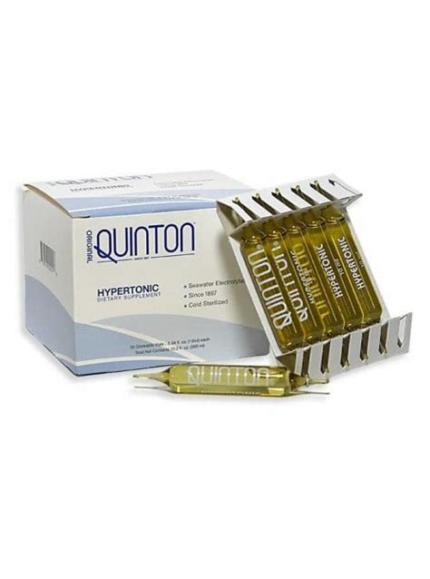 Hypertonic Marine Plasma | Original Quinton | 17442 | Electrolytes