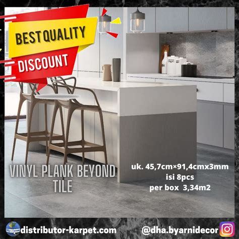 Jual Lantai Vinyl Beyond Is Motif Stone Concrete Semen Tebal Mm Harga