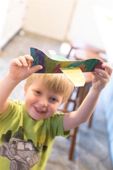 Simple Cardboard Airplane Craft For Kids Hands On As We Grow®