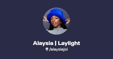 Alaysia Laylight Instagram Tiktok Linktree