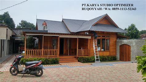 Jual Rumah Kayu Minimalis Modern Di Banjar Jual Rumah Kayu