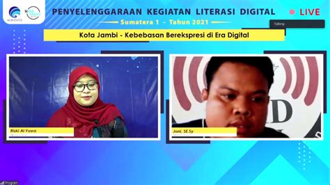 Literasi Digital Indonesia Digital Literacy Indonesia Webinar