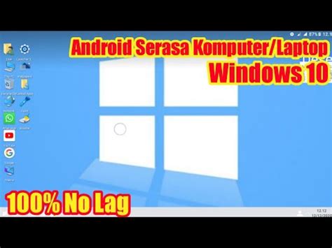 CARA MERUBAH TAMPILAN HP ANDROID SEPERTI LAPTOP KOMPUTER LAUNCHER