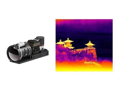 Cooled HgCdTe MWIR 640x512 15μm Thermal Imaging Module Integrated into