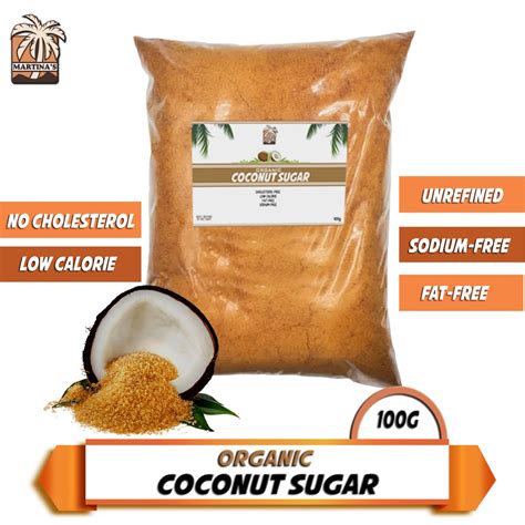 Organic Coconut Sugar Coco Sugar G G G Kg Martina S Natural