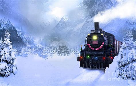 Polar Express Train Wallpaper