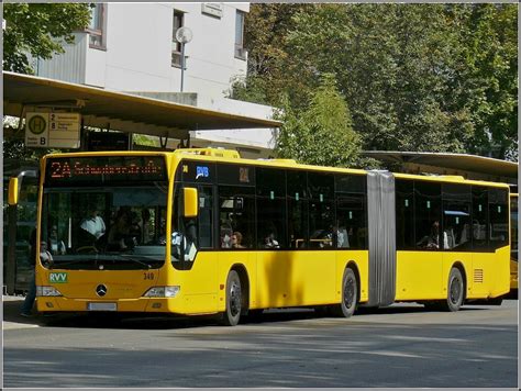 Mercedes Benz Citaro Gelenkbus In Den Strassen Von Regensburg Unterwegs