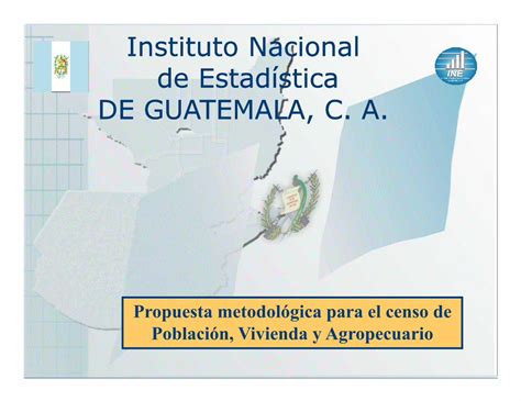 Pdf Instituto Nacional De Estadística De Guatemala C A · Estructura Del Ine Controle El