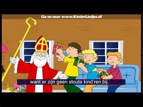 Sinterklaasliedjes Van Vroeger Sinterklaasje Kom Maar Binnen Met Je