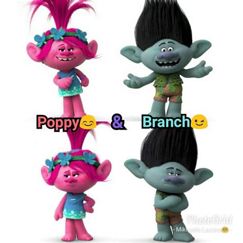 Poppy + Branch | Poppy and branch, Branch trolls, Dreamworks animation skg