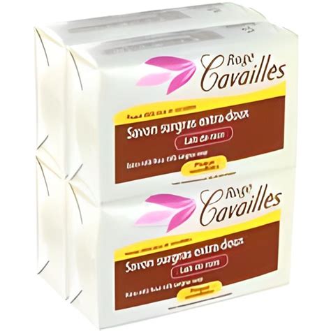 Rog Cavaill S Savon Surgras Extra Doux Lait De Rose G Lot De