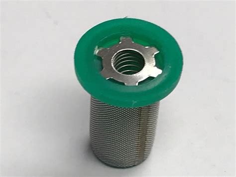 B Pp Ss Teejet Poly Tip Strainer Mesh With Psi Check