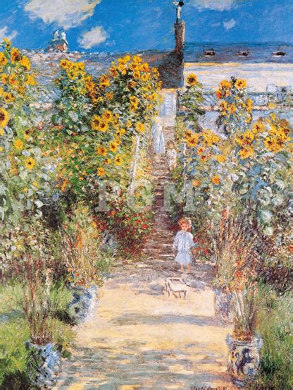 Claude Monet Der Garten Des K Nstlers Cm X Poster Galerie M Nchen