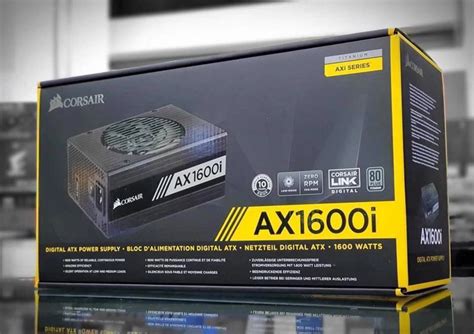 Corsair Axi Series Ax1600I 1600W ATX 80 Plus Titanium Certified Full