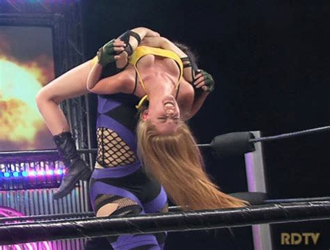 Naked Cali Danger In RingDivas Wrestling