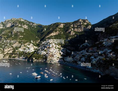 View From Above Stunning Aerial View Of The Village Of Positano