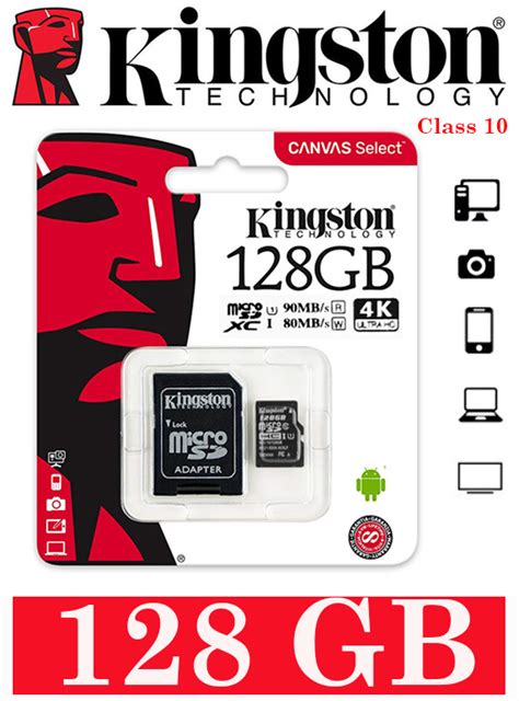 Карта памяти microSDXC 128 ГБ (SDCS2/128GBSP), (микро сд) / sd card ...