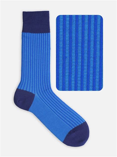 Jacquard Striped Socks