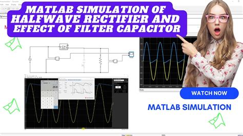 Halfwave Rectifier MATLAB Simulation Of Halfwave Rectifier And Effect