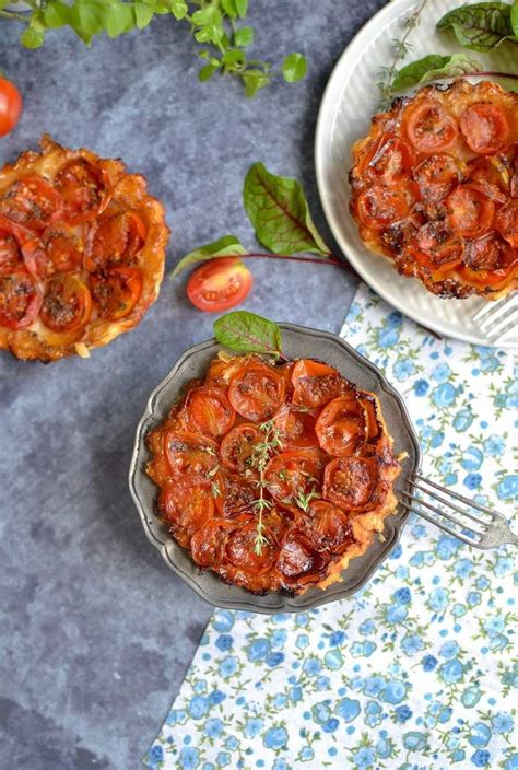 Tartelettes Tatin Aux Tomates Cerises Et Vinaigre Balsamique Les