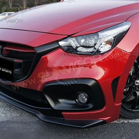 Sun Vigor Online 2015 Mazda2 Dj Knightsports Front Bumper With