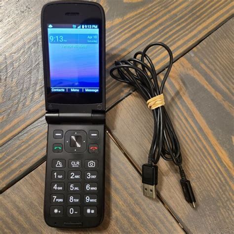 Orbic Orb2200lbvzpp Journey V Flip Basic Phone Black For Sale Online