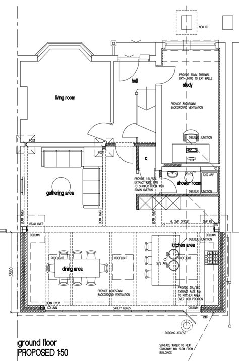 1930s Semi Detached - Rear Extension / Internal Alterations - Introduce ...