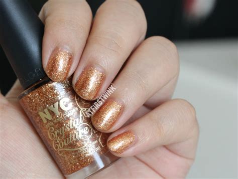 Nyc Crystal Couture Glitters Nail Polishes Review