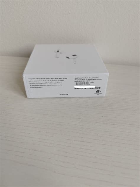 Apple Airpods A Generazione Cuffie Bluetooth Senza Fili Bianche Ebay