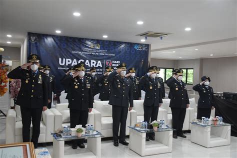 Upacara Dan Syukuran Peringatan Hari Bhakti Imigrasi Ke 72 Tahun 2022