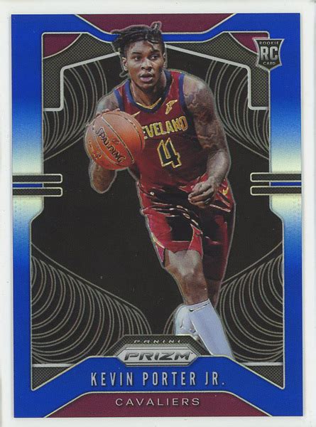 目立った傷や汚れなしKevin Porter Jr 2019 20 Panini Prizm Rookie RC Blue Prizm