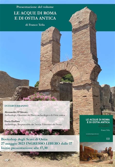 Ostia Antica Al Bookshop Del Parco Archeologico Presentazione Del