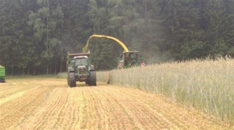 Gras Mais Und Gps H Ckseln Mit X Johndeere Maish Ckseln