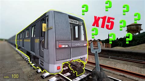 15 ВАГОНОВ ЯУЗА?!?!? | METROSTROI | МЕТРОСТРОЙ - YouTube