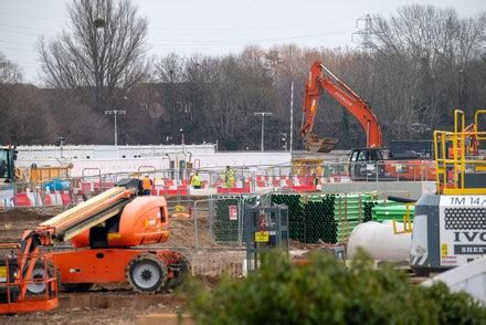 Work Has Started On Construction Data Editorial Stock Photo Stock