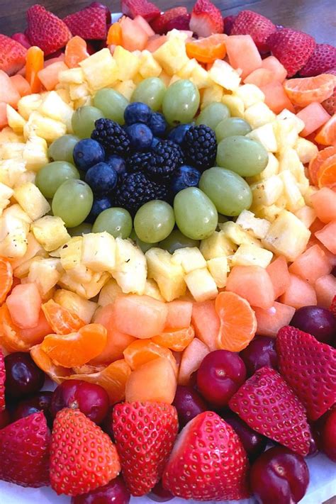 How To Make A Rainbow Fruit Tray And Rainbow Fruit Tray Ideas Recipe