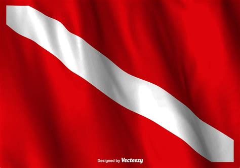 Vector Dive Flag Waving 115691 Vector Art at Vecteezy